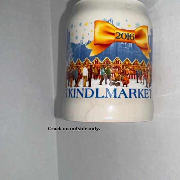 2016 Chicago Daley Plaza Christkindlmarket German Market Coffee Mug/Stein - Picture 10 of 10